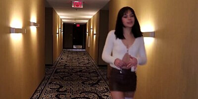 PETITE18 ARIA VALENCIA Fucked Hard in Hotel