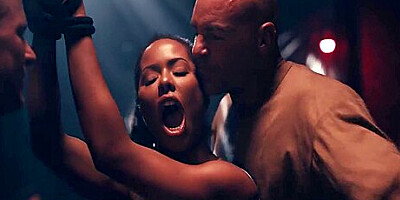 Lewd Ebony Bimbo Crazy Sex