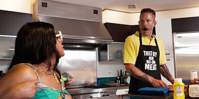 BBW ebony Jayla Page has fun with a hot fucker