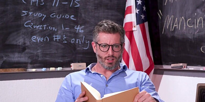 Impossibly hot teen girl ends up fucking her teacher