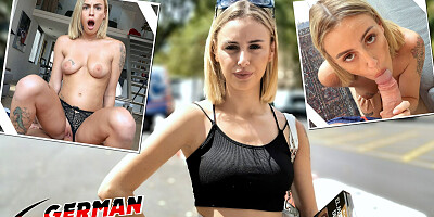 German Scout - Small Blonde Teen Lya Missy Talk to Fuck at Model Casting