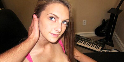 Looking-good Kennedy Nash at big cock trailer