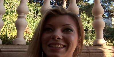 Vintage video of the ultimate whore Donna Bell in POV