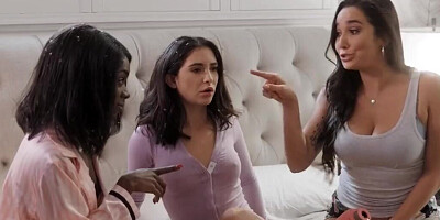 Perfect lesbian ladies are going to fuck each other hard