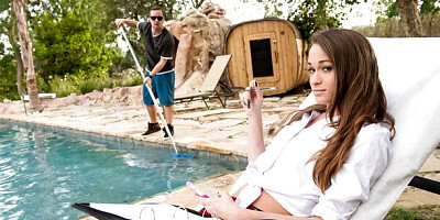 Schoolgirl Internal featuring Kacy Lane's small tits clip