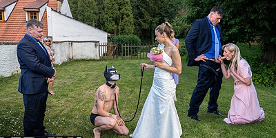 Andrea movie with bendy Falco White from VIP 4K