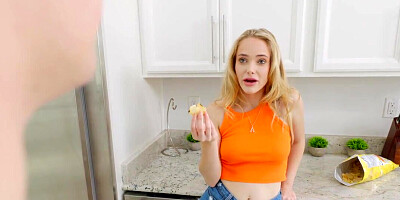 Tight blonde girl wants his taste and to get fucked on all fours