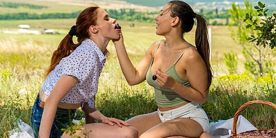 Adroit Angel Rai and Sumiko Smile at big tits smut