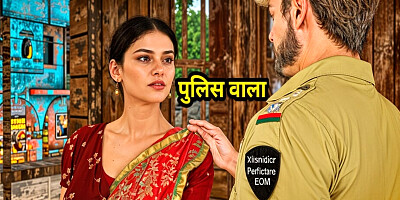 Indian police officer fucked desi bhabhi hardcore