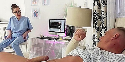 Scarlet Louise - Gilf Nurse Creampie Suprise