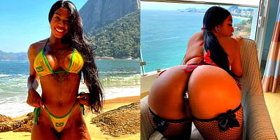 Big Ass Ebony Fitness Instagram Milf Influencer Hardcore Anal Sextape Part 1 - Pocaho