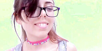 Cute Nerdy Brunette Teen fucked by mistake
