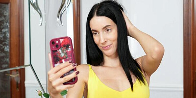 Amatory Jasmine Jayne at straight hair dirt