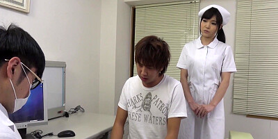 A Japanese Nurse Blows A Patients Dick In The Doctors Office Uncensored With Megumi Shino