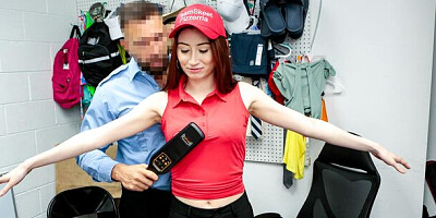 Ava Davis's natural tits movie by Shoplyfter