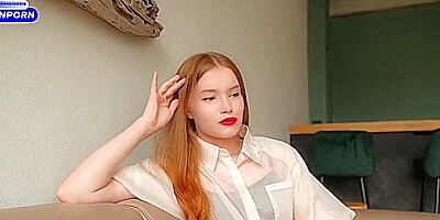 A Guy Fucks A Russian Courtesan In Stockings In The Pussy Doggy Style