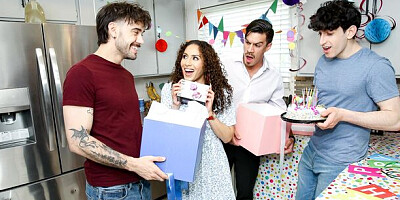 Doggystyle action with brilliant Liv Revamped from Anal Mom