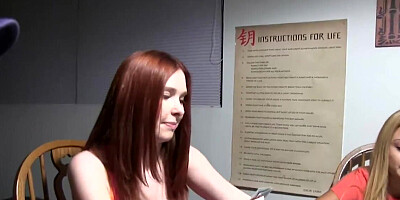 Girls prepared to fuck around in a hardcore scene too