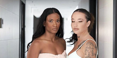 Perfect Samantha Cruz and Katty Soarez - lesbian action - RK Prime