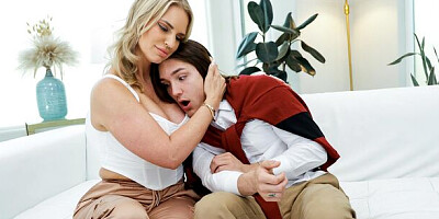 Randy Rachael Cavalli's big cock sex