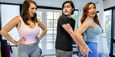 Blowjob smut with noble Sophia Locke and Kat Marie from MILF Body