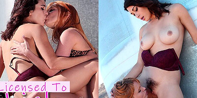 Pornstar dirt with mystery Jayme Langford and Raven Rockette from Licensed To Lick