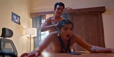 Merrid Bhabhi sex with Boss in Office