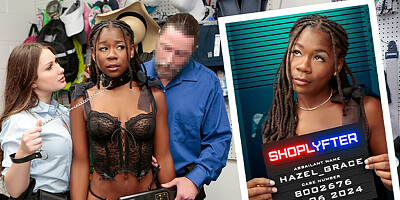 Hazel Thinks She Can Make A Quick Getaway After She Shoplifts From The Store