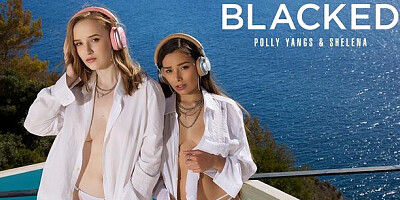 Watch delicate Shelena and Polly Yangs's xxx