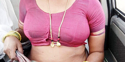Indian Maid Car Sex with House Owner