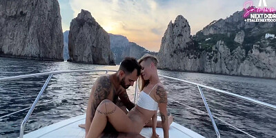 Fucking The Captain On My Boat Tour To Capri