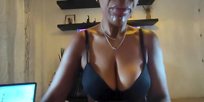 I Eat A Tinder Boys Entire Cock And He Cums In My Mouth