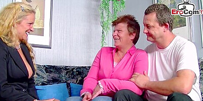 Ugly German Wife Tries Amateur Porn Casting With Husband