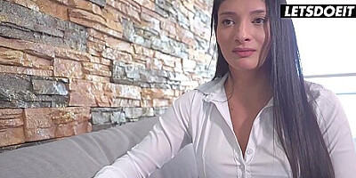 Bubble Butt Milf Salome Gil Passionate Pussy Licking & Fucking With Bf