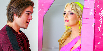 Blonde-haired fuckdoll Kenna James gets her perfectly shaved pussy drilled