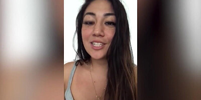 Stepsister with a tight tanned body gets REKT for real