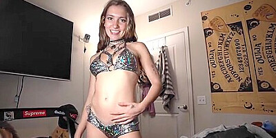 Bailey Base - 18 Year Old Stripper Stepsis Tricked Into Fucking Big Dick