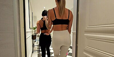Danika meets my personal trainer - Hot post workout