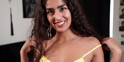 Pin-up Luna Silver's big dick blowjob xxx