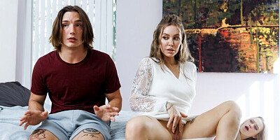 Ingenious Nicole Aniston and Chloe Rose at oral trailer