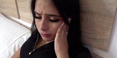 Virgin teen fucked rough by step brother when home alone