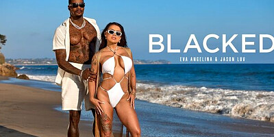 Blacked.Com featuring Eva Angelina's doggystyle clip