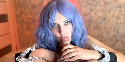 A sexy maid obediently fulfills desires