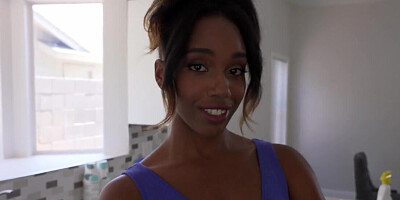 Stepmomma accepts the gift of teen dick in her twat