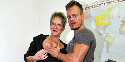 Cowgirl trailer with hottie Erna from AgedLove