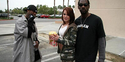 Cheerful Savannah Stern at curvy dirt