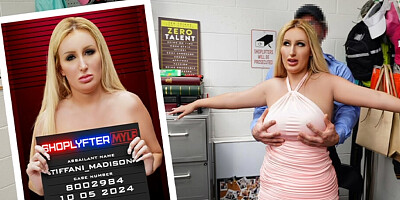 Blonde Big Tits MILF Steals and Is Instantly Cavity Searched and Railed - Shoplyfter Mylf