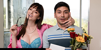 ADULT TIME - Lexi Luna TRICKED Into Accidentally Fucking Stepson After Losing Glasses! FULL SCENE