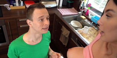 Simon Kitty taunting with her pussy and getting fucked