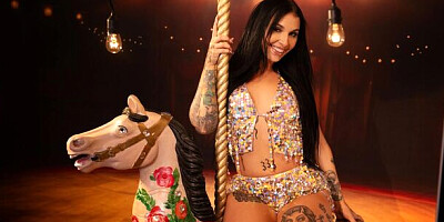 Ivy Lebelle's stripping clip by Twistys